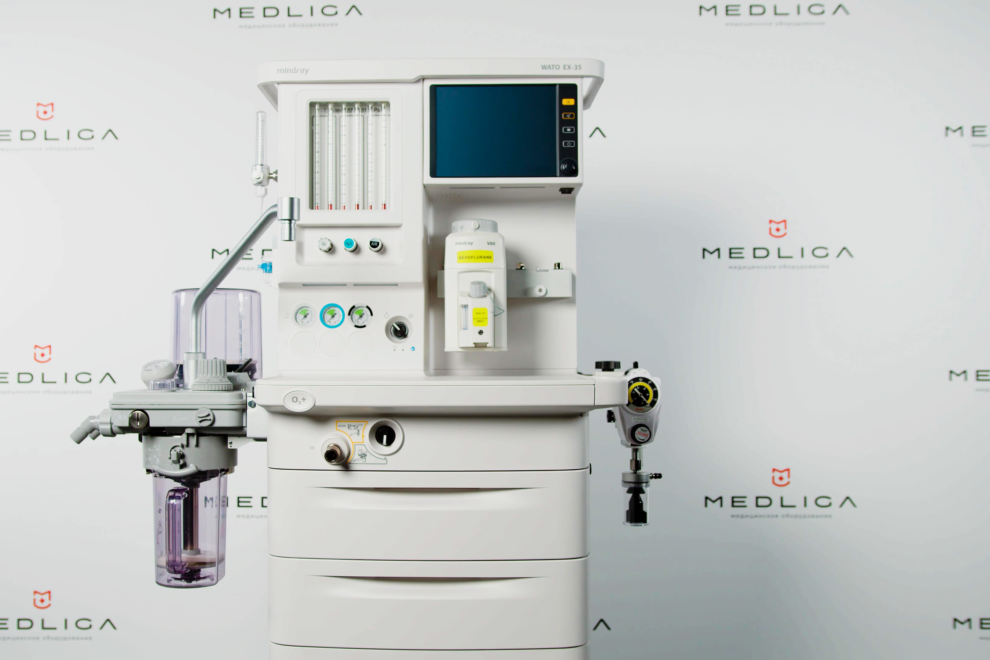 Mindray Wato EX-35. Видеообзор наркозного аппарата