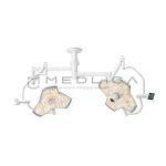 Mindray HyLED X9/X5, Конструкция светильника: Потолочный двухкупольный