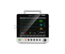 VETLIGA M12, Капнография (СO2): Боковой или основной поток