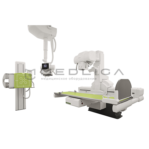 Philips CombiDiagnost R90, Крепление излучателя: Напольное, Мощность генератора, кВт: 65