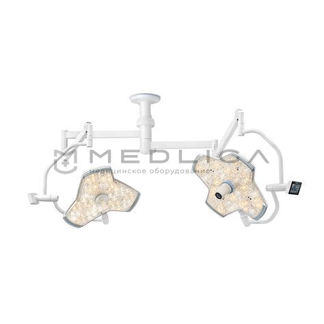 Mindray HyLED X9/X5, Конструкция светильника: Потолочный двухкупольный