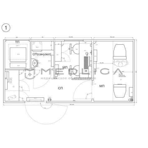 ДжиСиМед «Рентгендиагностика» исполнение флюорограф, 2